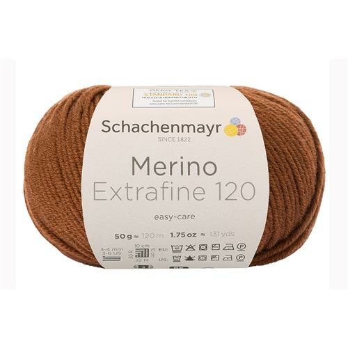 Schachenmayr Merino Extrafine 120 - 111 - Chocolade