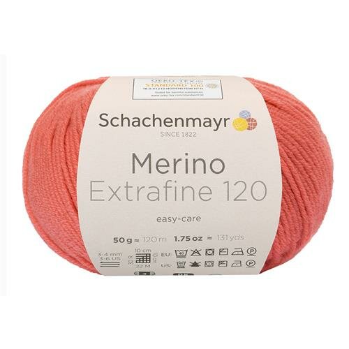 Schachenmayr Merino Extrafine 120 - 134 - Koraal