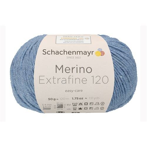 Schachenmayr Merino Extrafine 120 - 156 - Luchtblauw