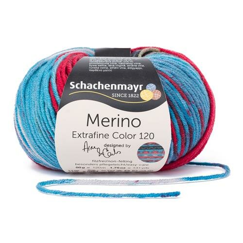 Schachenmayr Merino Extrafine 120 - 503 - Multicolor