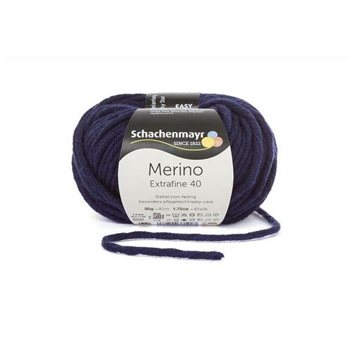 Schachenmayr Merino Extrafine 40 - 350 - Marine