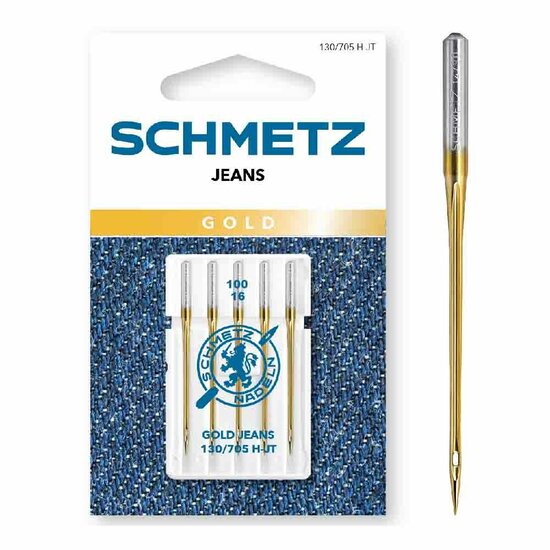 Schmetz Jeans Gold 100
