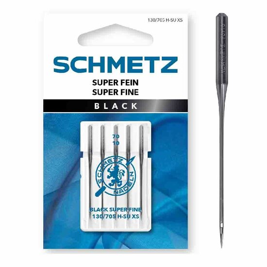 Schmetz Black Super Fine 70