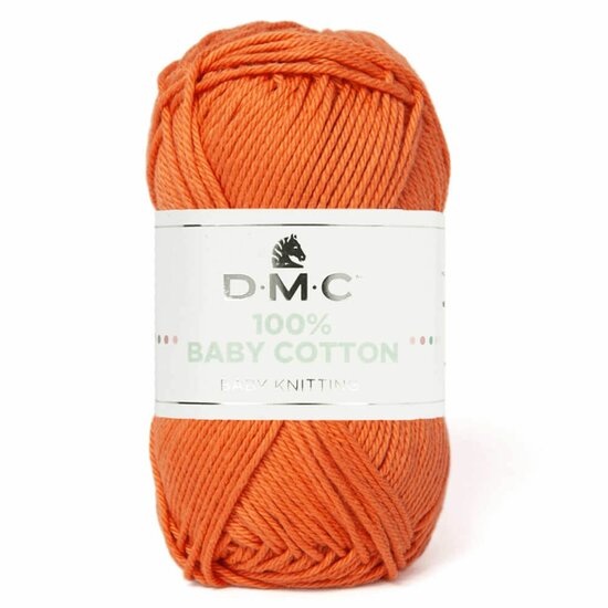 DMC 100% Baby Cotton - 753 - Oranje