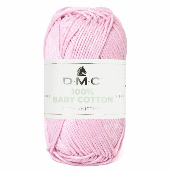 DMC 100% Baby Cotton - 760 - Lichtroze
