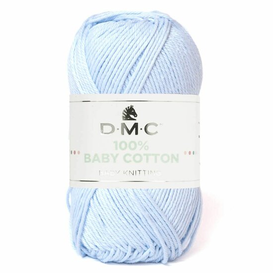 DMC 100% Baby Cotton - 765 - Ijsblauw