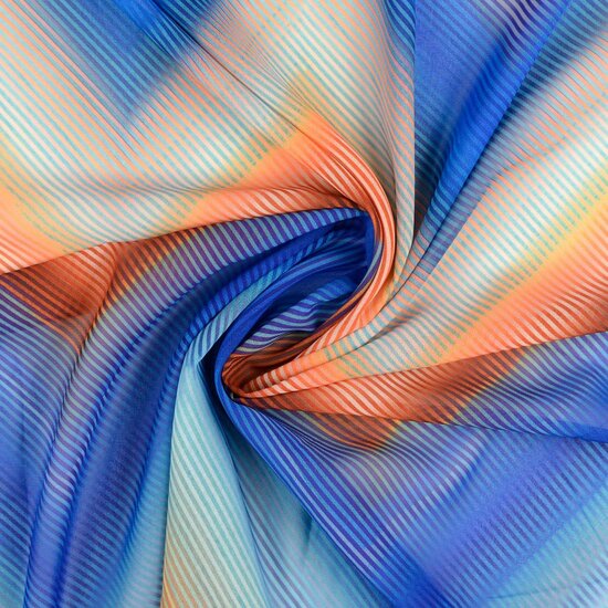 Chiffon - Zigzag - Multicolor