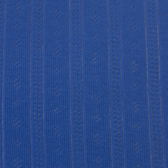 Pointelle - Uni - Blauw