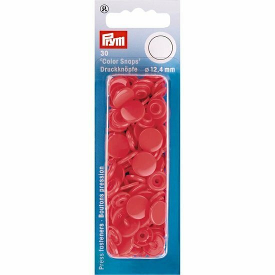Prym Drukknoop Colorsnaps 12,4 mm Rood