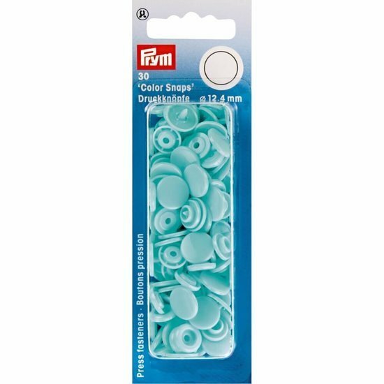 Prym Drukknoop Colorsnaps 12,4 mm Lichtturquoise