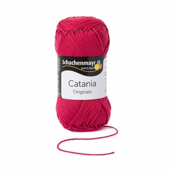 Schachenmayr Catania 50gr - 258 - Aardbei