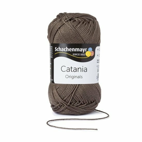 Schachenmayr Catania 50gr - 387 - Donker Olijfgroen