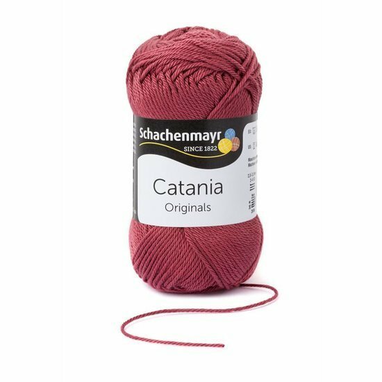 Schachenmayr Catania 50gr - 396 - Marsala Rood