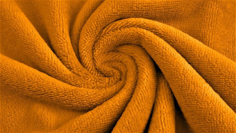 Bamboo Velvet Terry - Okergeel