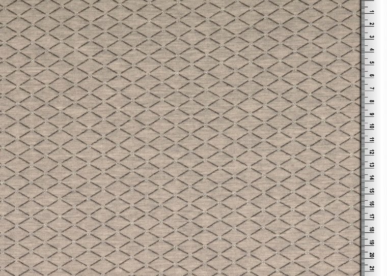 Sweat Quilt Zilver Grijs