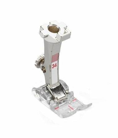 Bernina #34 Terugtransportvoet met Transparante Zool