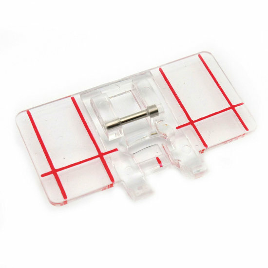 Janome 7mm - Transparante Randgeleidervoet