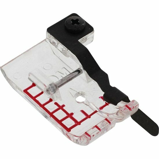 Janome 9mm - 1/4" Naadvoet Transparant "OM"