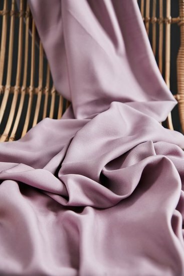 Viscose Solid Twill Lila