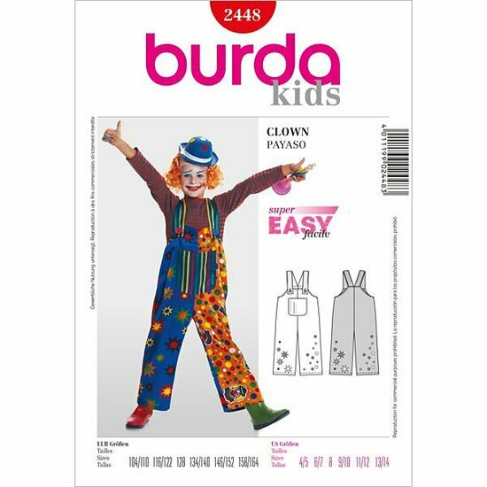 Burda Patroon 2448 - Clown