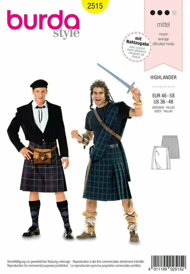 Burda Patroon 2515 - Highlander