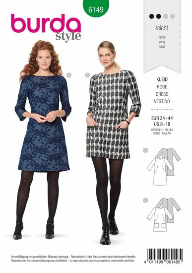 Burda Patroon 6149 - Jurk