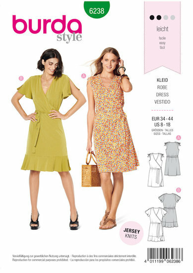 Burda Patroon 6238 - Jurk