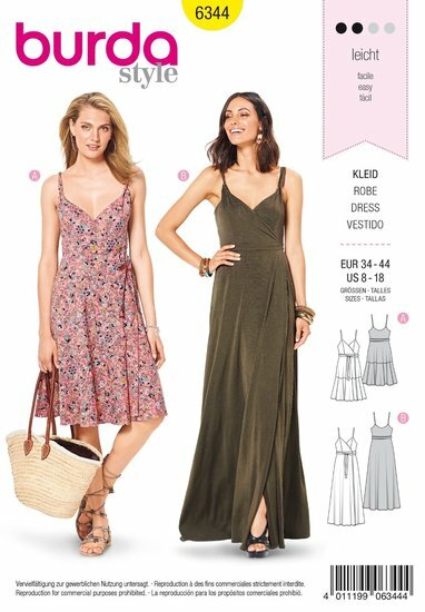 Burda Patroon 6344 - Jurk