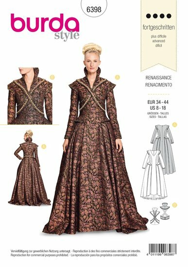 Burda Patroon 6398 - Renaissance