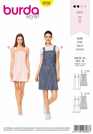 Burda Patroon 6538 - Jurk