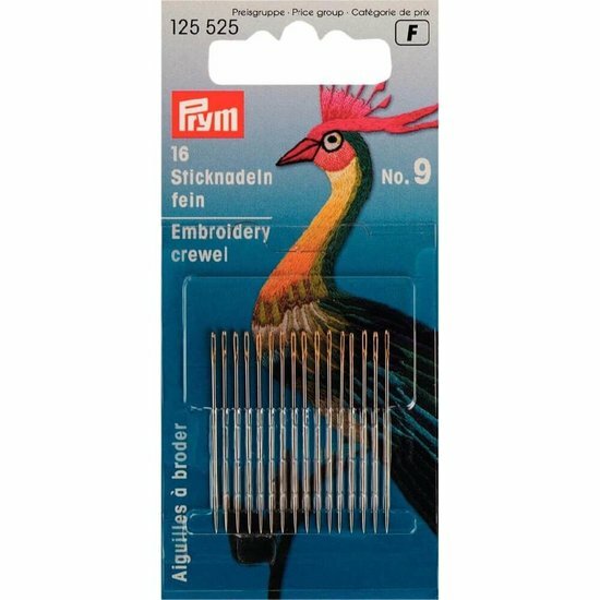 Prym Borduurnaalden N9 (Groot Oog)