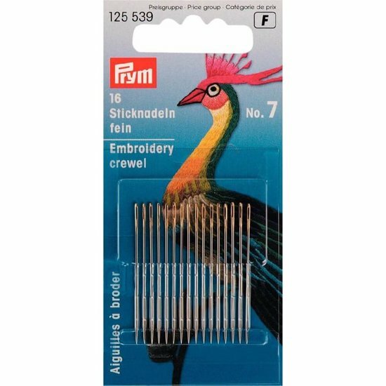 Prym Borduurnaalden N7 (Groot Oog)