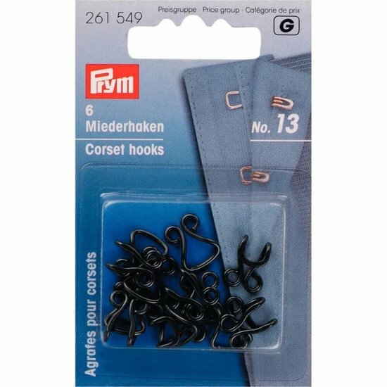Prym Haken En Ogen Zwart N13