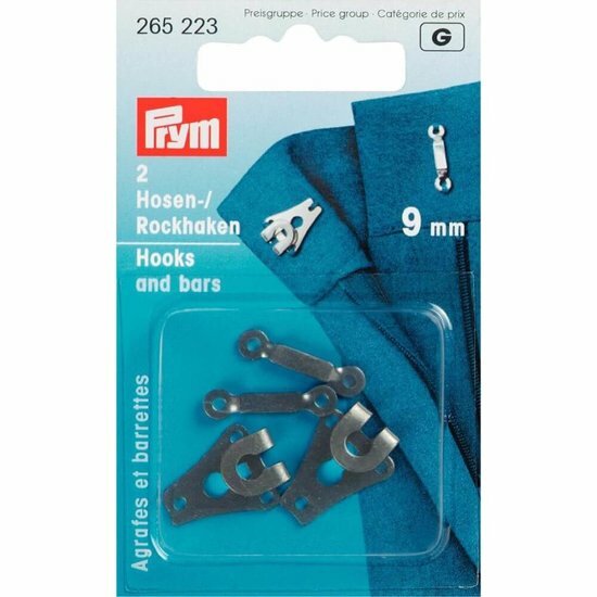 Prym Rokhaken Zwart 9mm