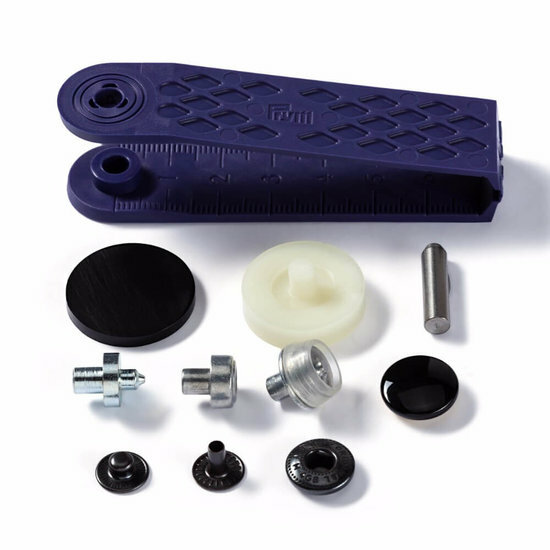 Prym Anorak Drukknoop Zwart 15mm