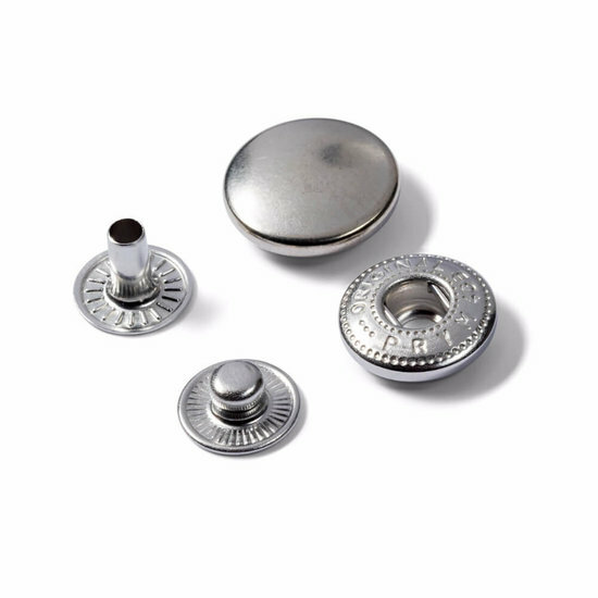 Prym Anorak Drukknoop Zilver 15mm Navulling