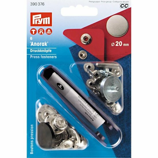 Prym Anorak Drukknoop Oudijzer 20mm