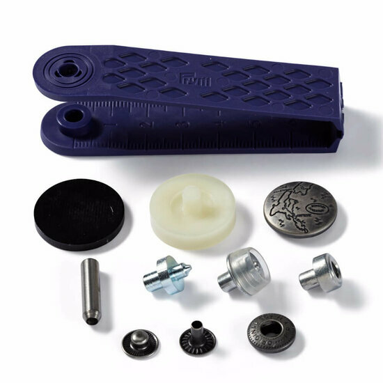 Prym Anorak Drukknoop Excursion Zilver 20mm