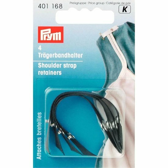 Prym Schouderbandhouders Zwart