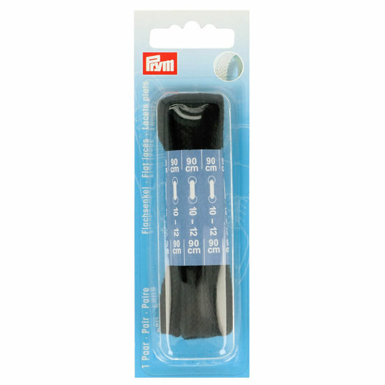 Prym Platte Veters 90cm Zwart