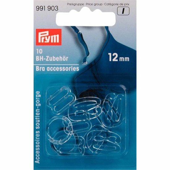 Prym BH Accessoires 12mm Transparant