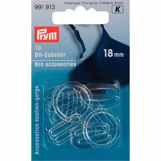 Prym BH Accessoires 18mm Transparant