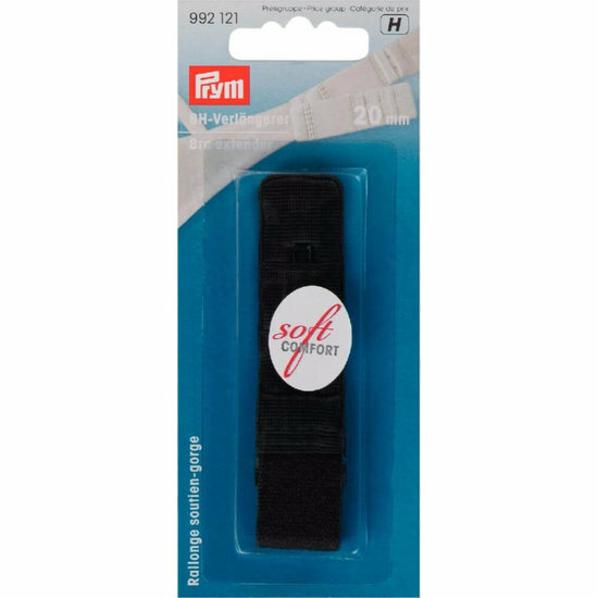 Prym BH-Verlengstuk 20mm 1 Haak Zwart