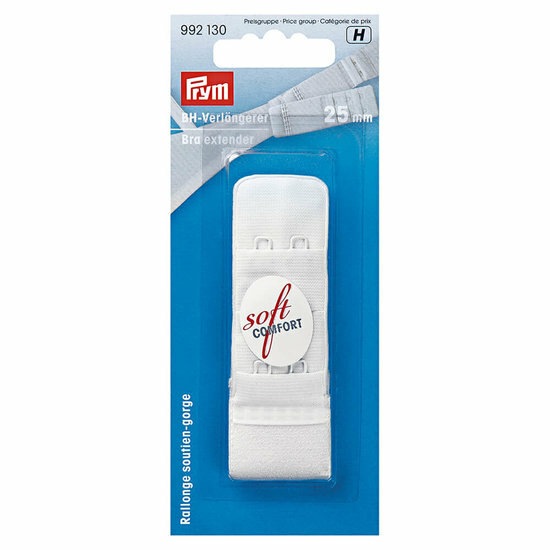 Prym BH-Verlengstuk 25mm 2 Haken Wit