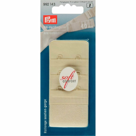 Prym BH-Verlengstuk 40mm 2 Haken Champagne