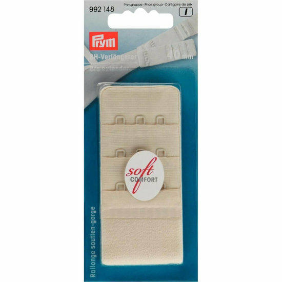 Prym BH-Verlengstuk 40mm 3 Haken Champagne