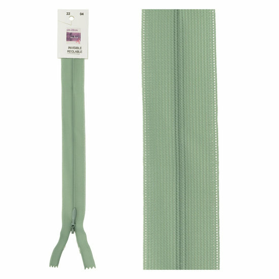 Blinde Rits - 40cm - Oudgroen (004)