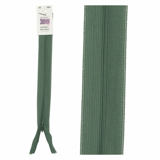 Blinde Rits - 40cm - Dennengroen (530)