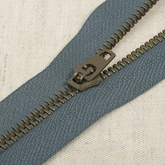 Niet Deelbare Metaalrits - 10cm - Blauwgrijs (579)
