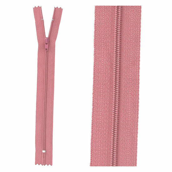 Niet Deelbare Nylonrits - 40cm - Framboos (016)